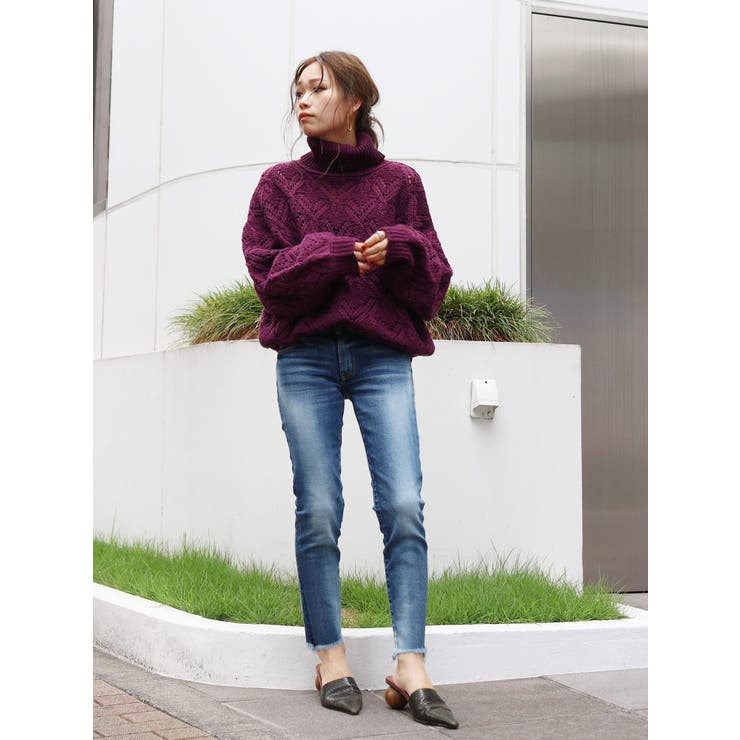 B01404アングリッドUNGRIDインディゴフレイドヘムストスリ　デニムパンツ 楽天市場】(7日限定ポイント最大10倍)UNGRID アングリッド