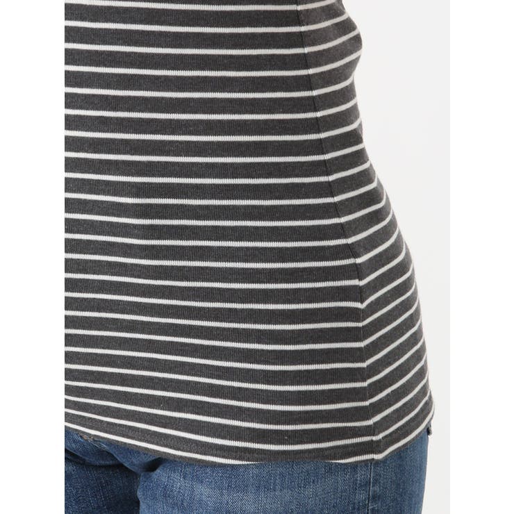 BASICボーダーキャミソール | Ungrid | 詳細画像18 