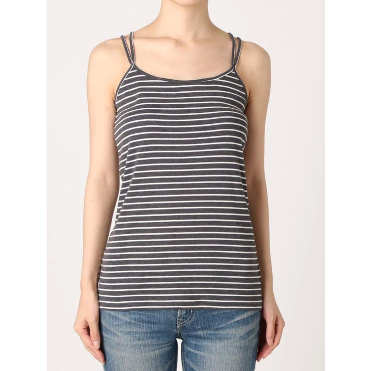 BASICボーダーキャミソール | Ungrid | 詳細画像22 