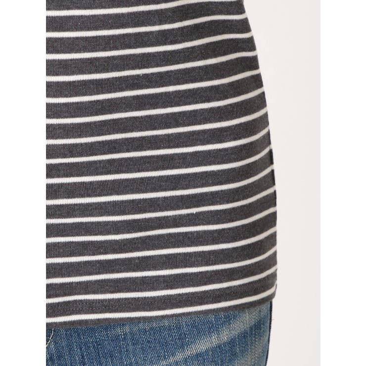 BASICボーダーキャミソール | Ungrid | 詳細画像3 