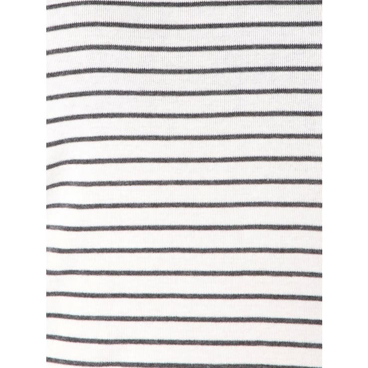 BASICボーダーキャミソール | Ungrid | 詳細画像4 