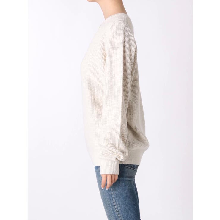シルクノイルヘンリーネックニット[品番：MKSW0015721]｜Ungrid