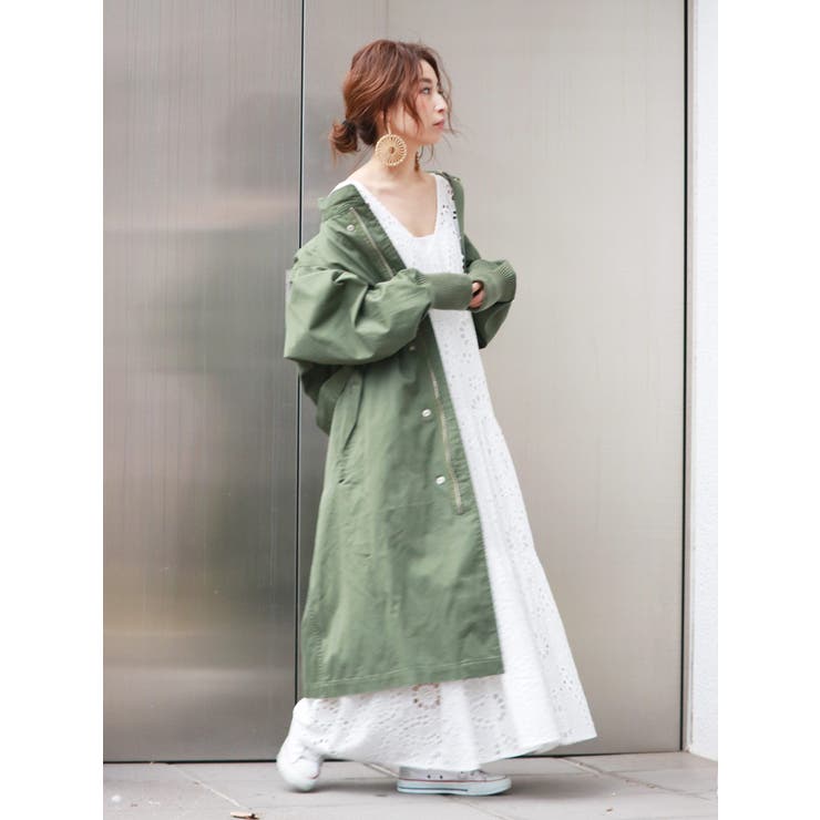 コットンレースフレアワンピース[品番：MKSW0015828]｜Ungrid（アングリット）のレディースファッション通販｜SHOPLIST（ショップリスト）
