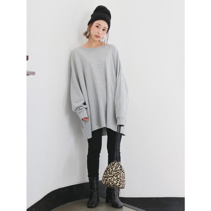 おすすめ ビッグシルエットロングスリーブTee[品番：MKSW0015943]｜Ungrid カットソー(長袖/七分)