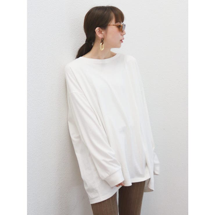 ビッグシルエットロングスリーブTee
