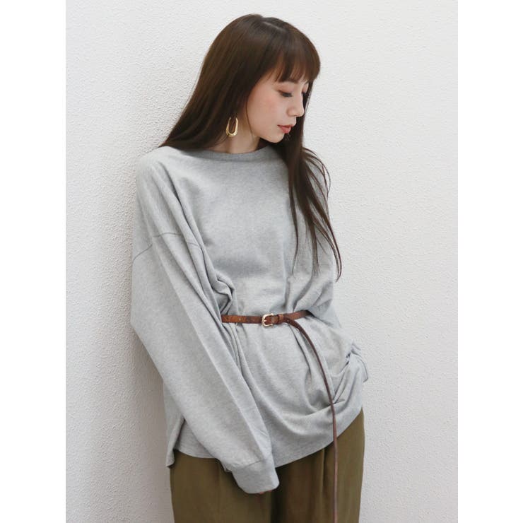 ビッグシルエットロングスリーブTee