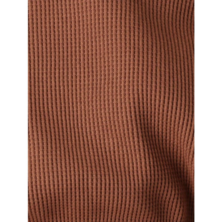 ウエストベルトワッフルロングスリーブTee[品番：MKSW0015951]｜Ungrid