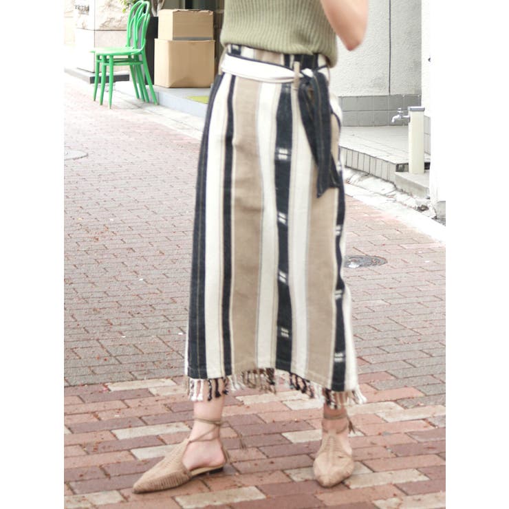 Rene スカート　ホワイト　/to be chic,foxey AMBIDEX Store 〇ブロード・レースピンタック ティアード
