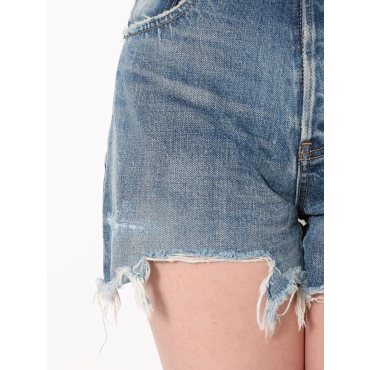 クラッシュデニムショートパンツ[品番：MKSW0022043]｜Ungrid（アングリット ）のレディースファッション通販｜SHOPLIST（ショップリスト）