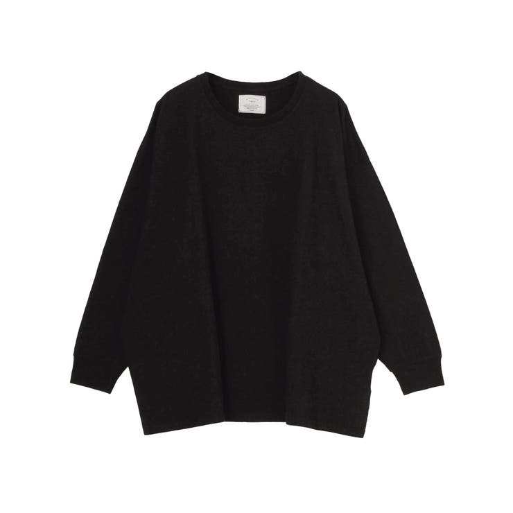 Ungrid新品ビッグシルエットロングスリーブTee Ungrid（アングリッド） tシャツ ボートネックビックシルエットロング