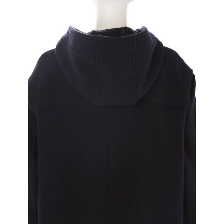 アンタイトル　フーディーダッフルコート　ゆったり　Aライン　ブラック アンタイトル フーディーダッフルコート ゆったり Aライン ブラック