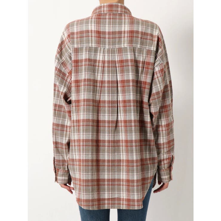 Ungrid チェックシャツ Ungrid（アングリッド） ブラウス シャツ ビッグルーズチェックシャツ