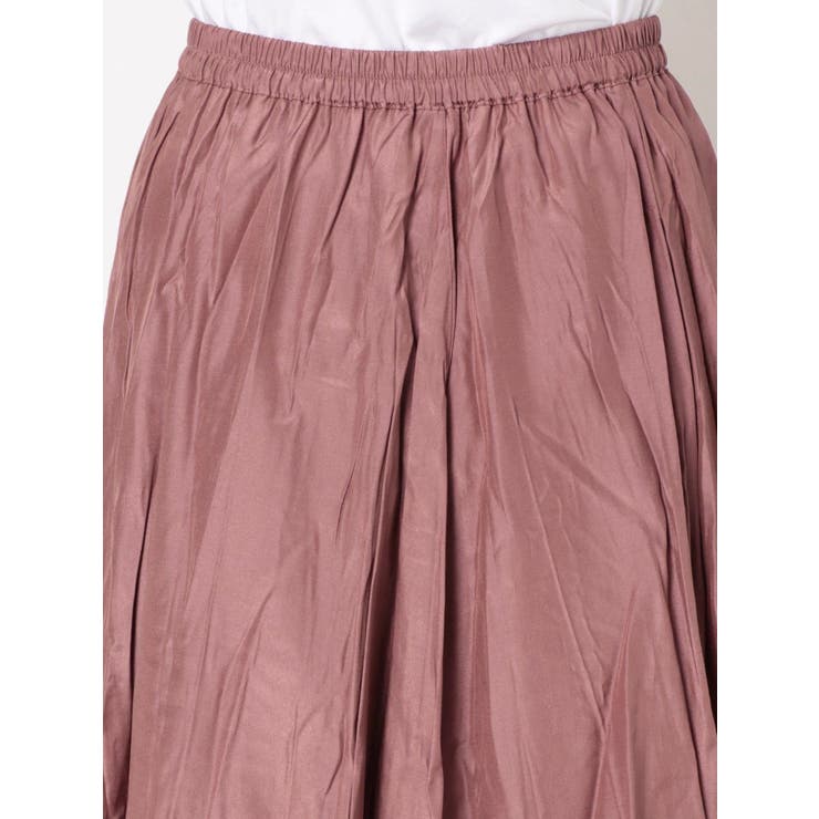ソフトリンクルサテンマキシスカート[品番：MKSW0027123]｜Ungrid  