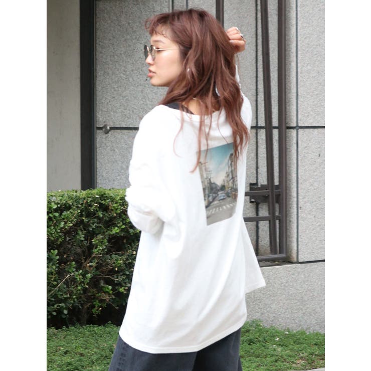 バックフォトロングスリーブTee[品番：MKSW0027282]｜Ungrid
