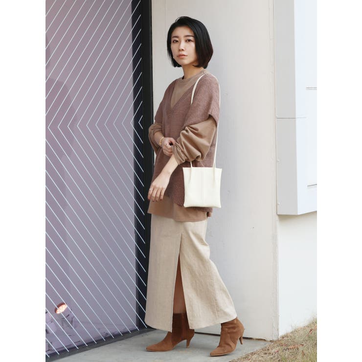 ストレッチスリットマキシスカート[品番：MKSW0028632]｜Ungrid（アン  