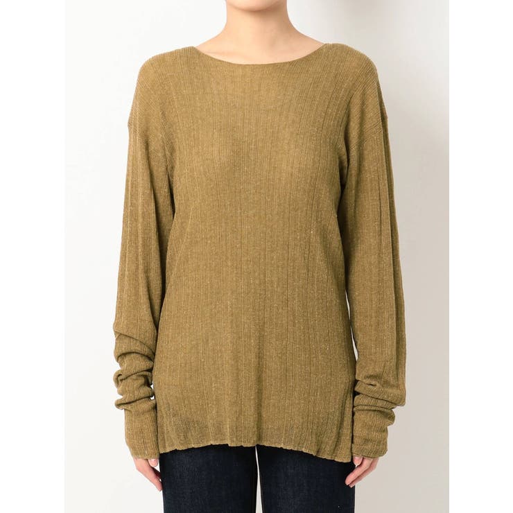 シアーロングスリーブニット | Ungrid | 詳細画像4 