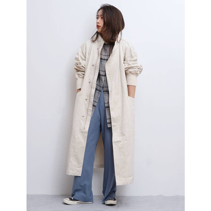 ハイネックミリタリーロングコート 品番 Mksw Ungrid アングリット のレディースファッション通販 Shoplist ショップリスト