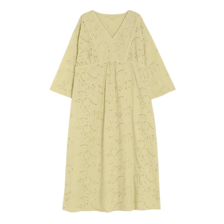 カットワーク刺繍ワンピース[品番：MKSW0035986]｜Ungrid（アン