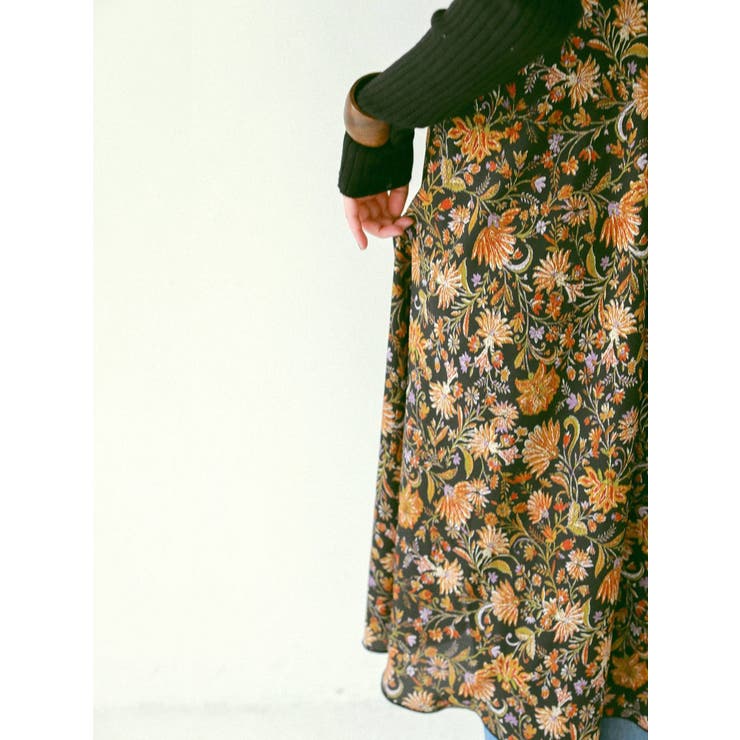 エスニックフラワーキャミワンピース[品番:MKSW0035987 エスニックフラワーキャミワンピース[品番:MKSW0035987