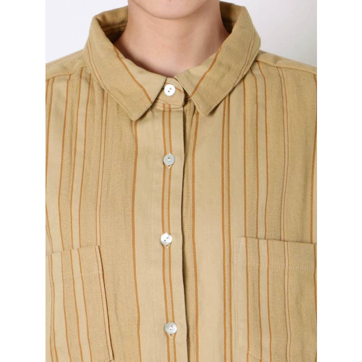 ストライプルーズシャツ | Ungrid | 詳細画像11 