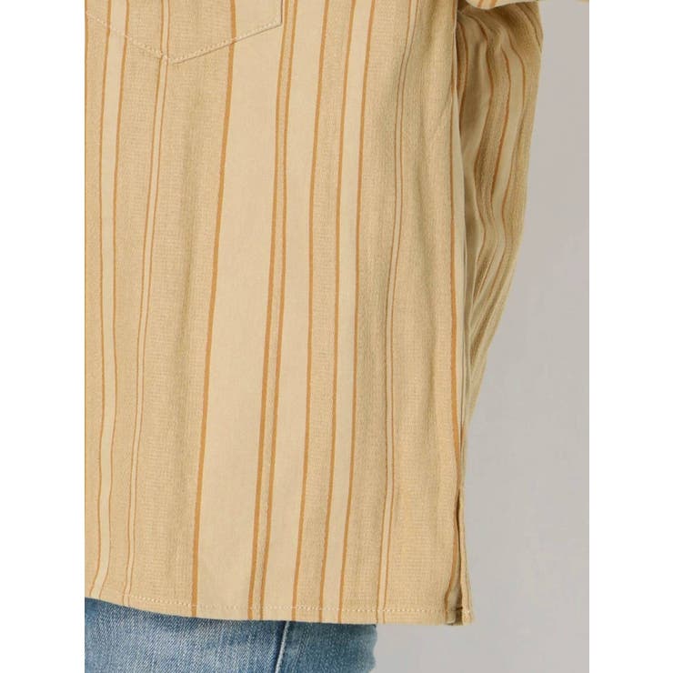 ストライプルーズシャツ | Ungrid | 詳細画像13 