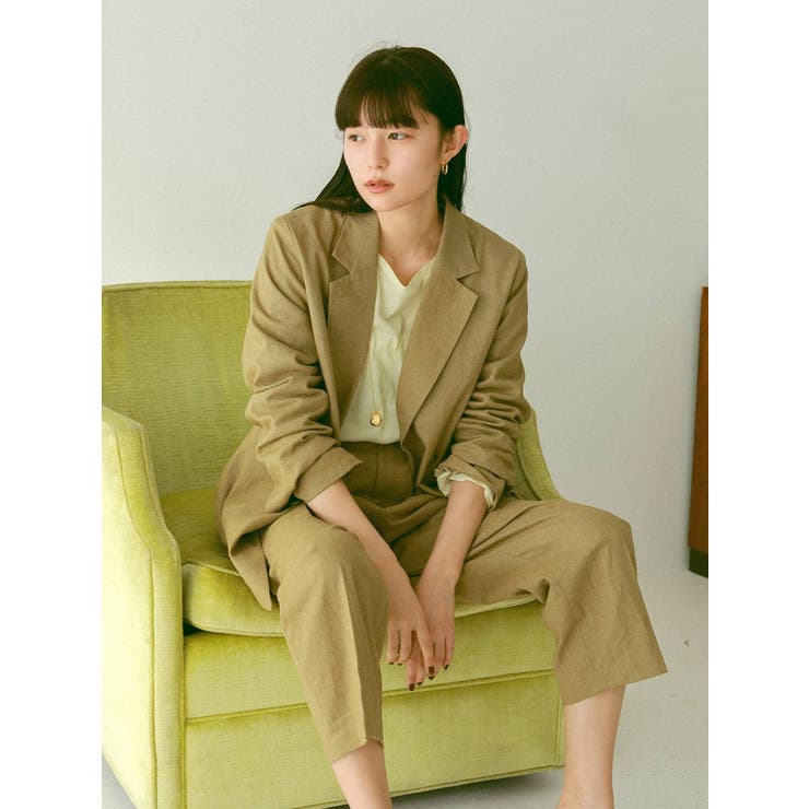 3 5万 uncrave アンクレイヴ クリスピーリネン ジャケット