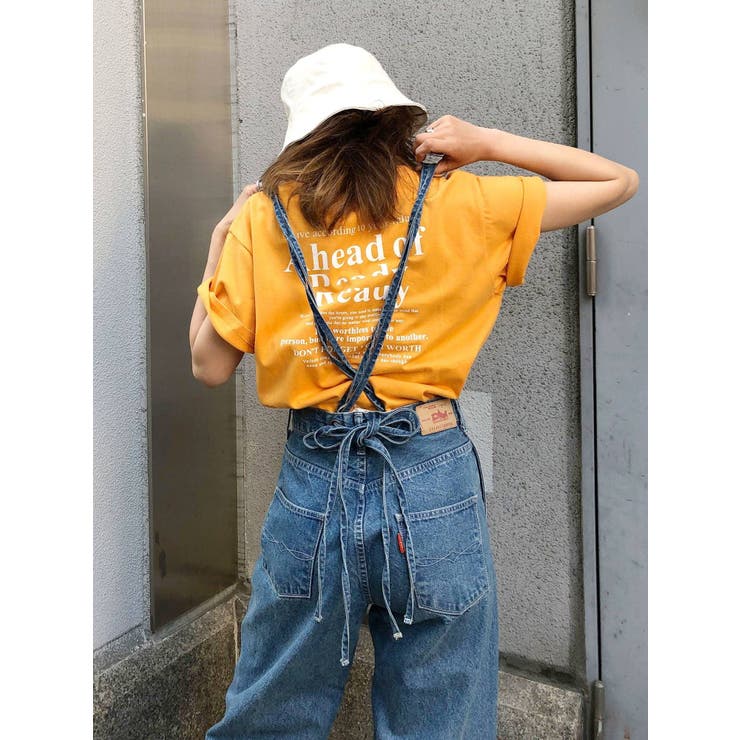 Ungrid（アングリッド）の「ショルダーストラップカットオフデニム（デニムパンツ）」 - WEAR