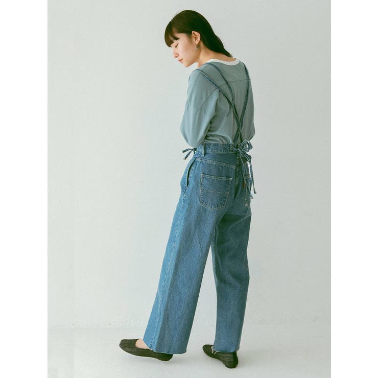 ショルダーストラップカットオフデニム[品番：MKSW0035406