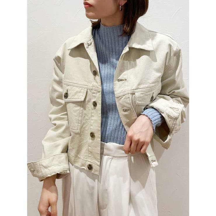 コットンカシミヤハイネックニット | Ungrid | 詳細画像8 