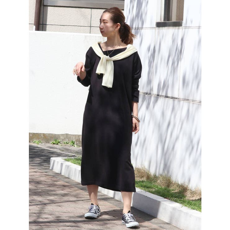 ネックデザインカットワンピース[品番：MKSW0036224]｜Ungrid（アン  