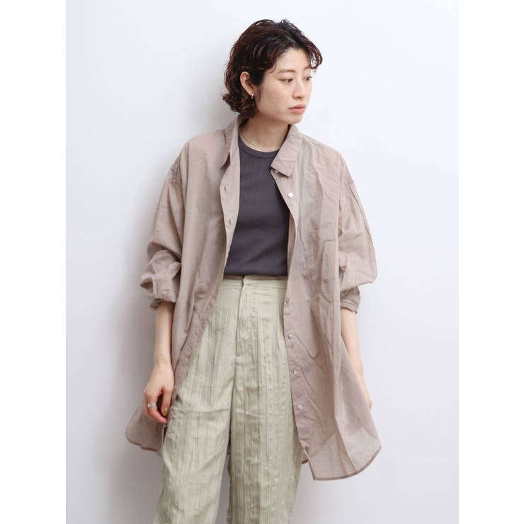 シアールーズシャツ[品番：MKSW0036279]｜Ungrid（アングリット）のレディースファッション通販｜SHOPLIST（ショップリスト）