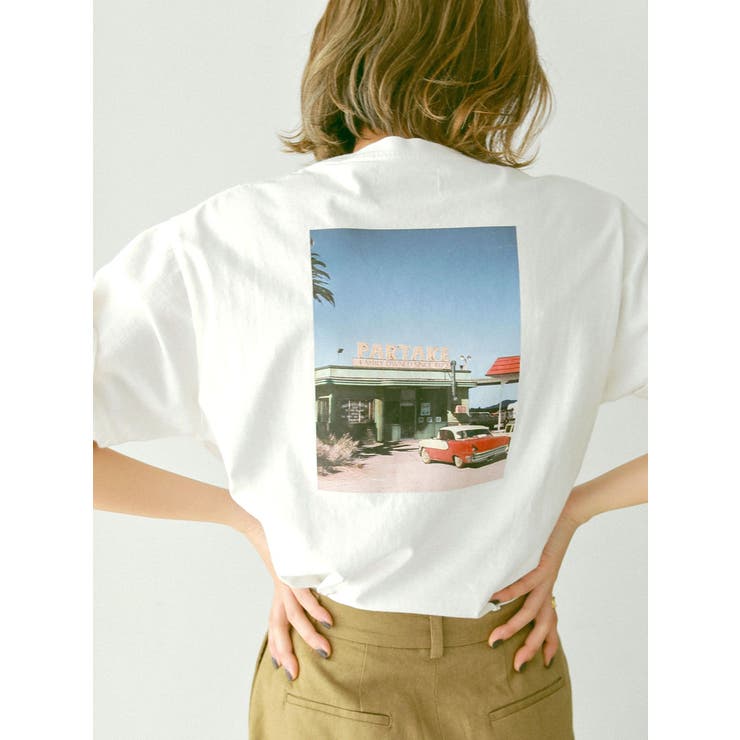 バックフォトプリントTee | Ungrid | 詳細画像1 