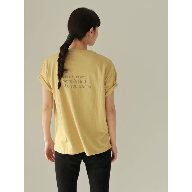 カラーエンブロイダリーTee[品番：MKSW0036104]｜Ungrid（アングリット