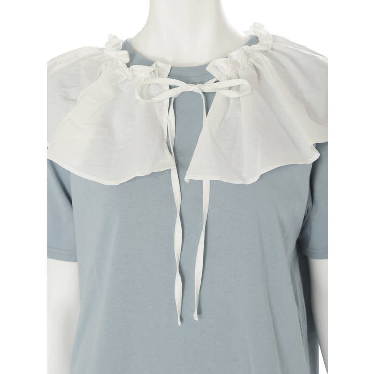 2Way付け襟Tee | Ungrid | 詳細画像15 