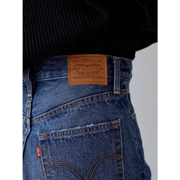 10周年限定】Levi's別注 セルフカットストレートデニム[品番