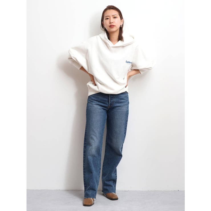 【新品】ungrid ルーズスウェットパーカー todayful  ameri Ungrid（アングリッド） SALE UNGRID (アングリッド）ダメージデザイン