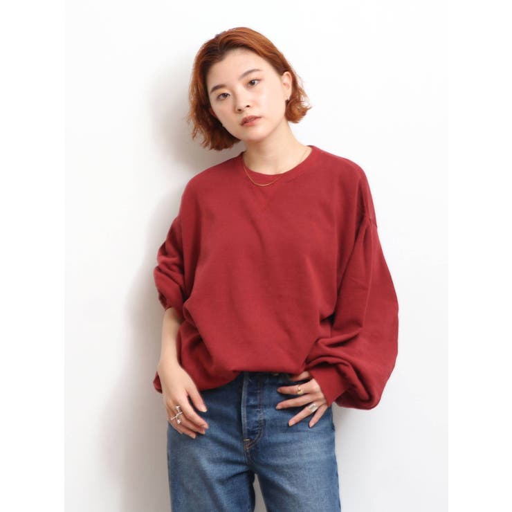 WEB限定】スリーブボリュームスウェット[品番：MKSW0049628
