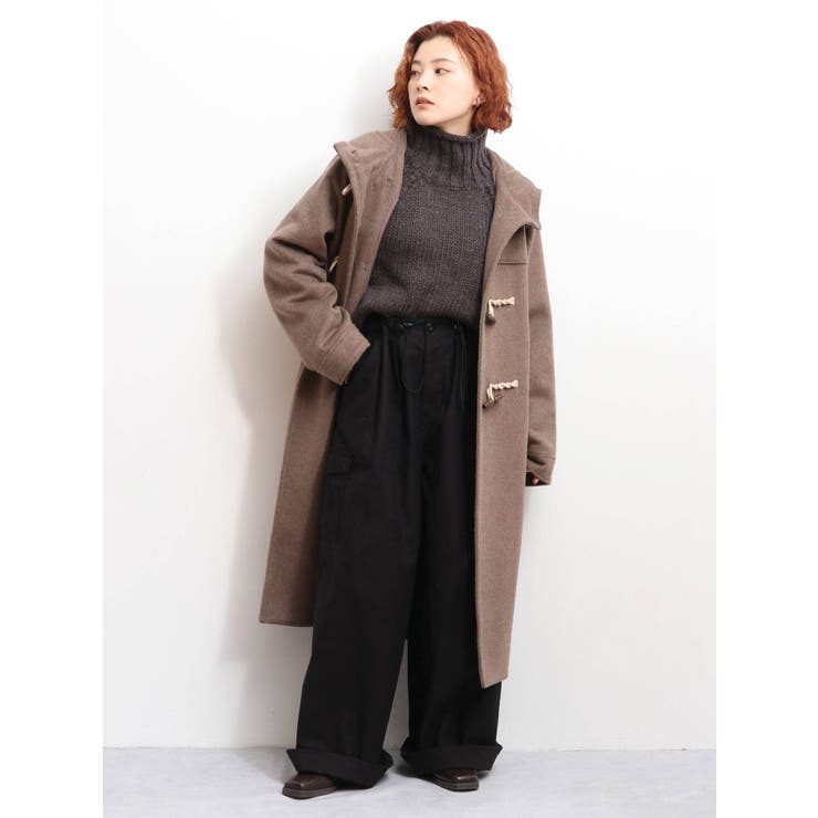 ダッフルロングコート