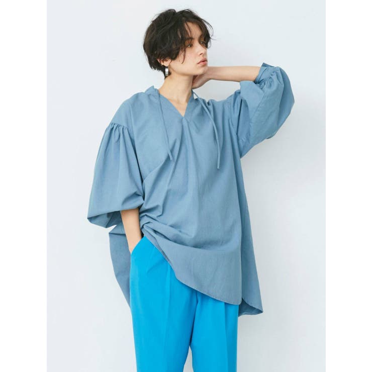 スキッパーボリュームワンピース[品番：MKSW0041766]｜Ungrid