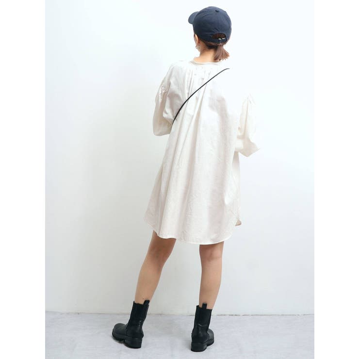 スキッパーボリュームワンピース[品番：MKSW0041766]｜Ungrid