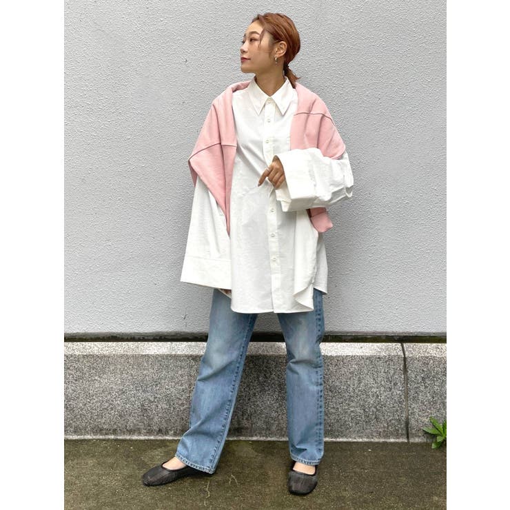 Ungrid - 【新品】ungrid★スリーブデザインビッグシャツ★白★今季 スリーブデザインビッグシャツ（シャツ/ブラウス）｜Ungrid