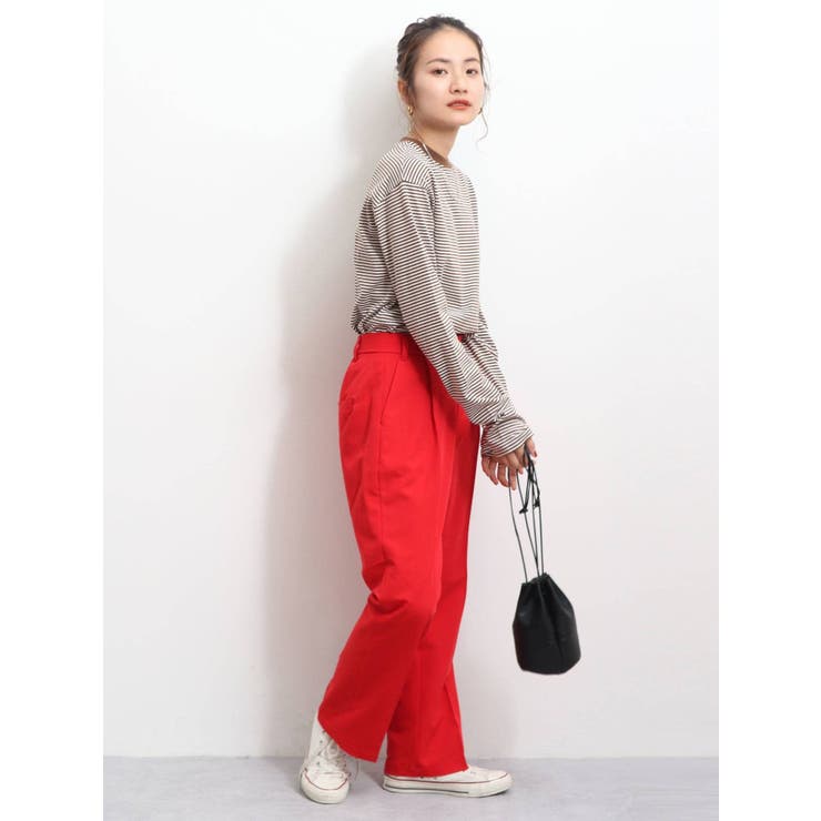 【WEB限定】カラータックフレアパンツ | Ungrid | 詳細画像16 