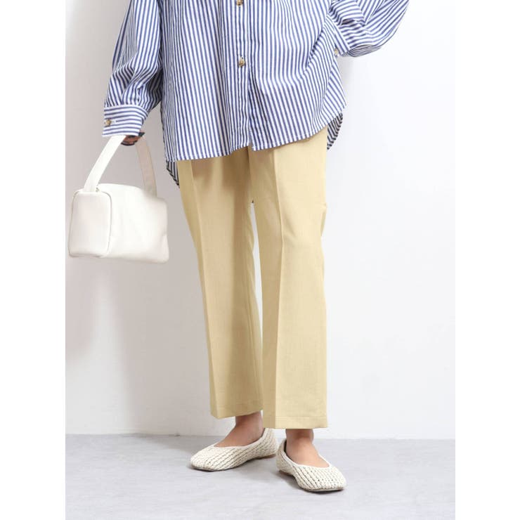 【WEB限定】カラータックフレアパンツ | Ungrid | 詳細画像8 