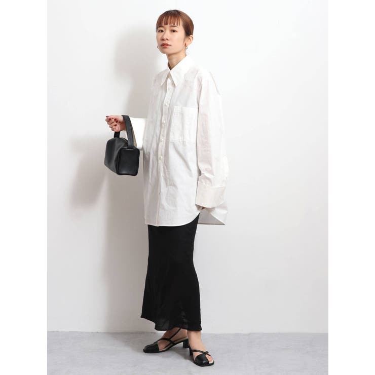 【WEB限定】ランダムプリーツストレートスカート | Ungrid | 詳細画像3 