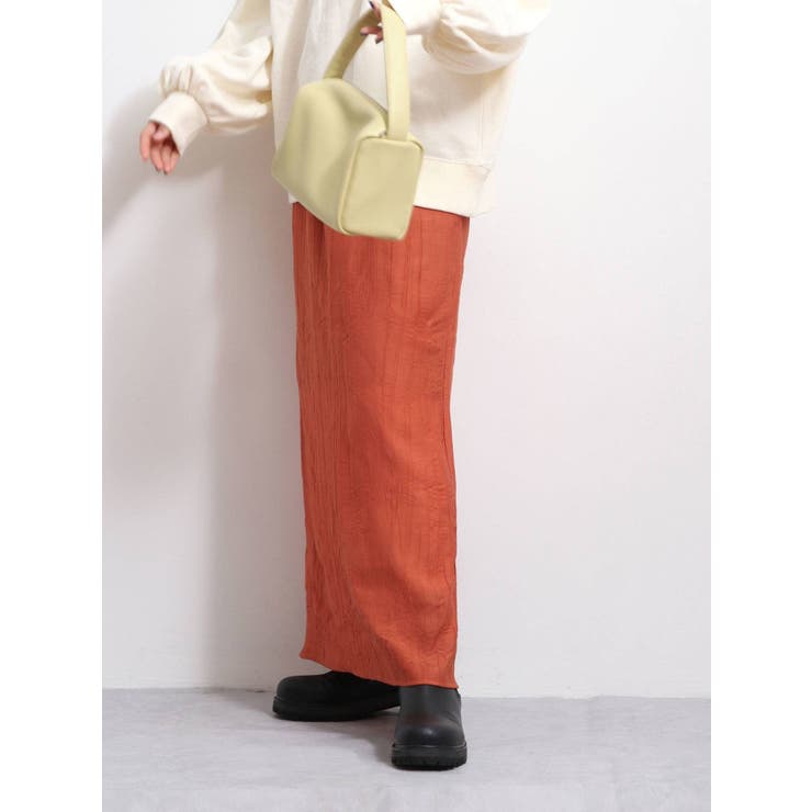 【WEB限定】ランダムプリーツストレートスカート | Ungrid | 詳細画像8 