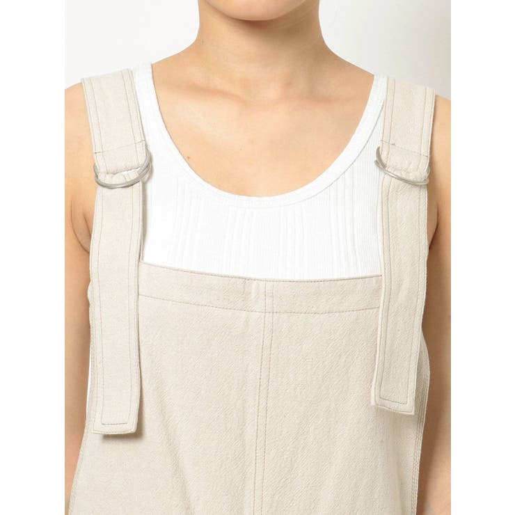 バイカラーステッチサロペット | Ungrid | 詳細画像39 