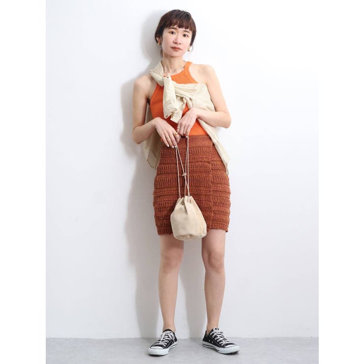 ニットラップミニスカート | Ungrid | 詳細画像10 