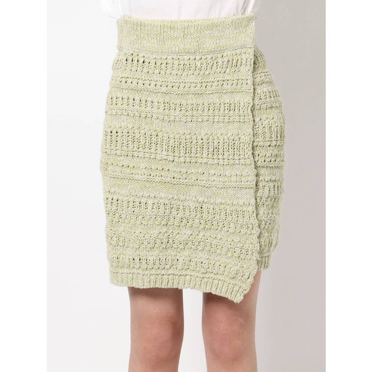 ニットラップミニスカート | Ungrid | 詳細画像13 