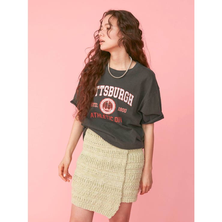 ニットラップミニスカート | Ungrid | 詳細画像5 