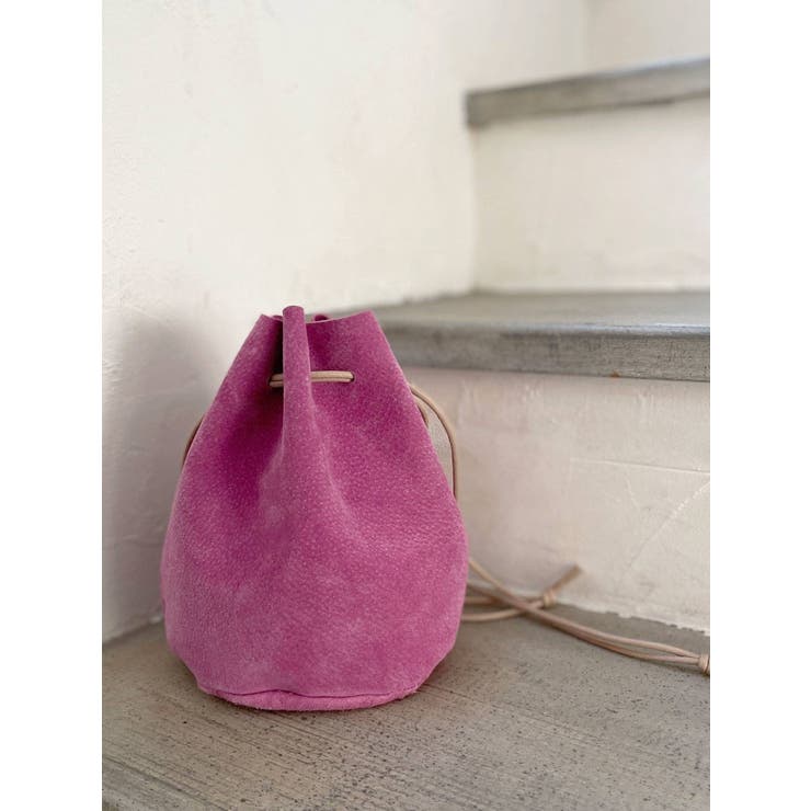 リアルスウェード巾着BAG[品番：MKSW0043774]｜Ungrid（アン